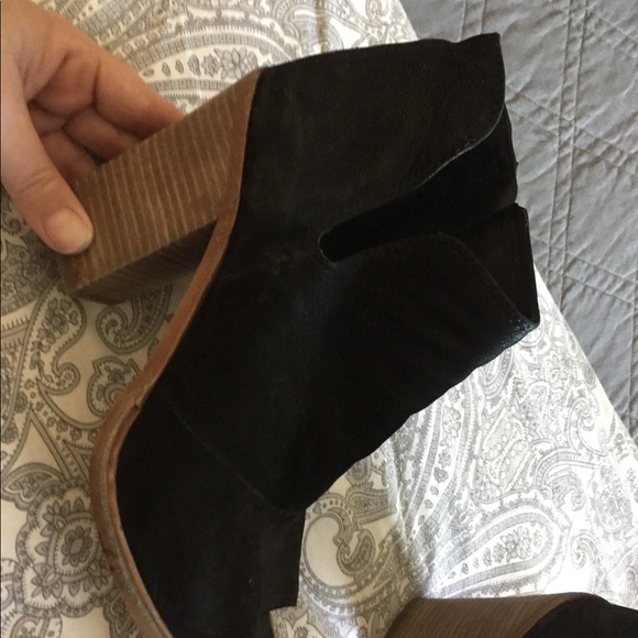 Black Vince Camuto open toe bootie size 9 - Picture 5 of 8